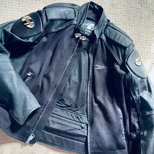 Joe Rocket armored lightweight motorcycle jacket (M)